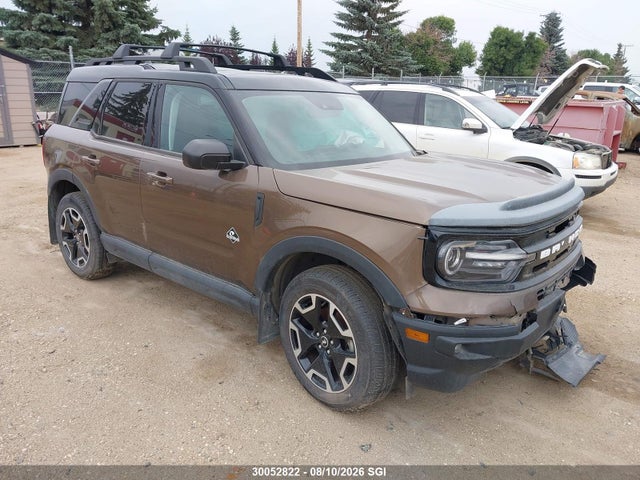 Auction sale of the 2022 Ford Bronco Sport Outer Banks, vin: 3FMCR9C69NRD46610, lot number: 30052822