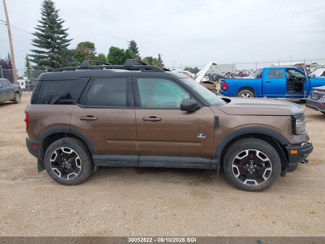 Aukcja sprzedaży 2022 Ford Bronco Sport Outer Banks, vin: 3FMCR9C69NRD46610, numer aukcji: 30052822