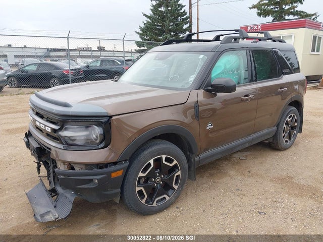 Aukcja sprzedaży 2022 Ford Bronco Sport Outer Banks, vin: 3FMCR9C69NRD46610, numer aukcji: 30052822