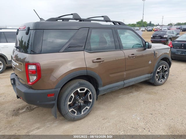 Aukcja sprzedaży 2022 Ford Bronco Sport Outer Banks, vin: 3FMCR9C69NRD46610, numer aukcji: 30052822