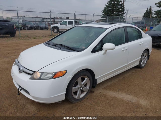 30055877 :رقم المزاد ، 2HGFA16938H021808 vin ، 2008 Honda Civic Exl مزاد بيع
