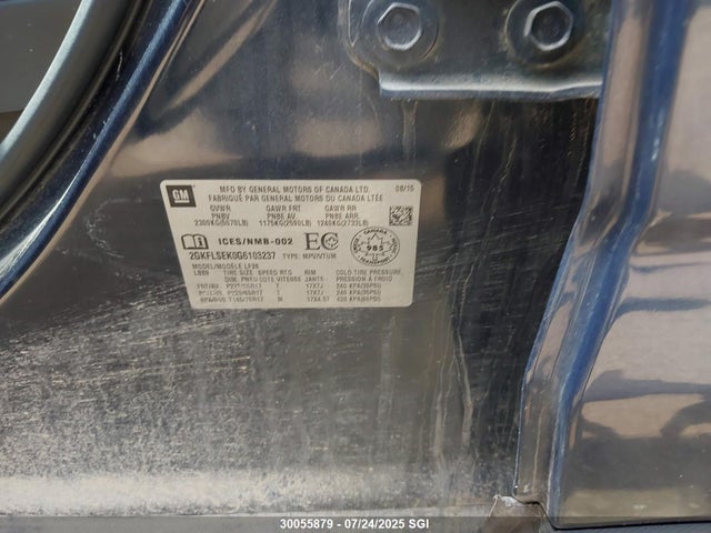 2GKFLSEK0G6103237 GMC lea - e85 max, aluminum