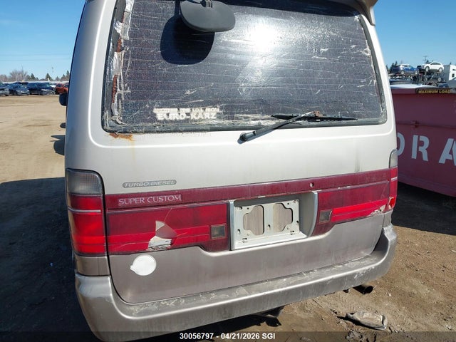 Aukcja sprzedaży 1993 Toyota Hiace, vin: KZH1060006717, numer aukcji: 30056797