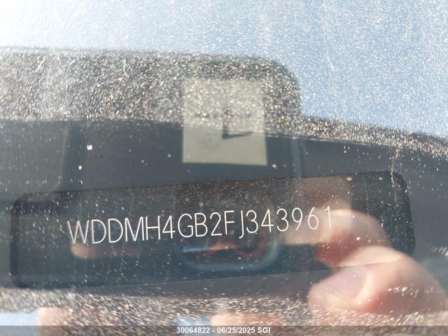 WDDMH4GB2FJ343961 Mercedes-Benz 2015