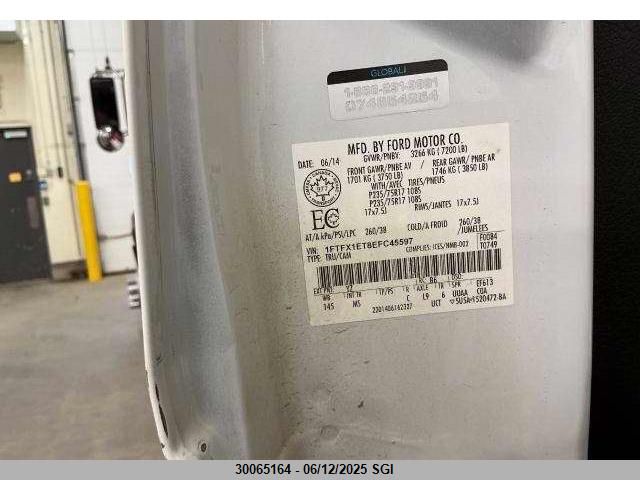 1FTFX1ET8EFC45597 Ford F150 Super Cab