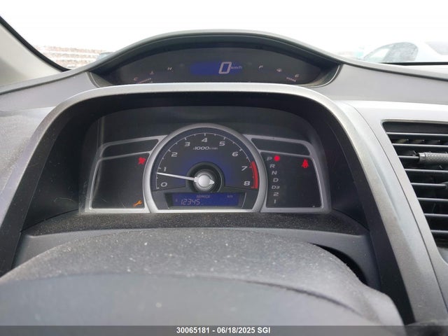 30065181 :رقم المزاد ، 2HGFG126X9H000627 vin ، 2009 Honda Civic Lx مزاد بيع