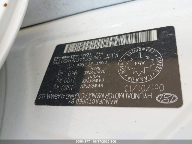 5NPEC4AC1EH821759 Hyundai gamma
