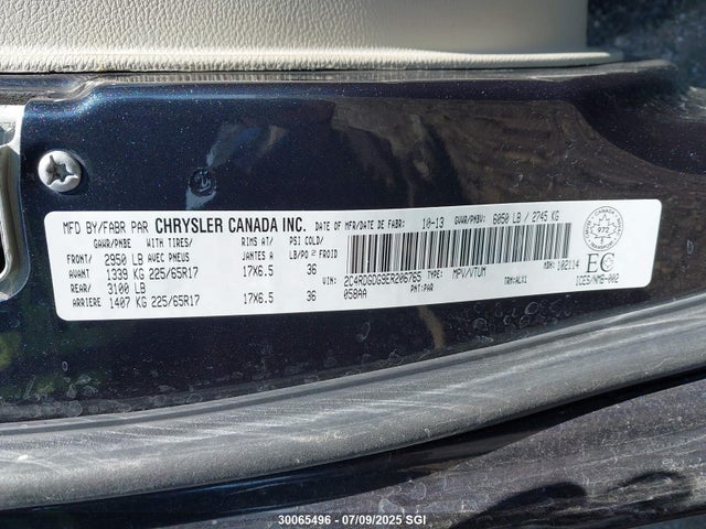 2C4RDGDG9ER206765 Dodge 2014