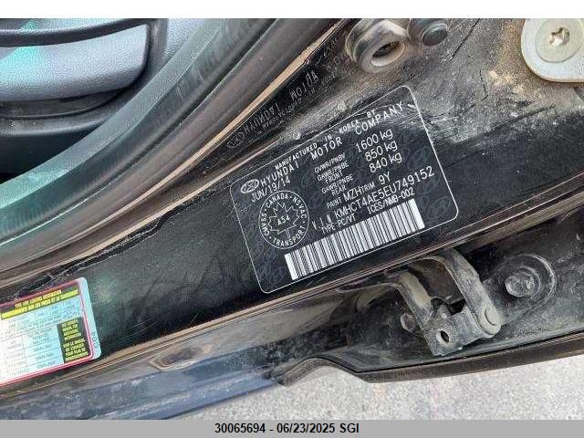 KMHCT4AE5EU749152 Hyundai dohc gdi gamma