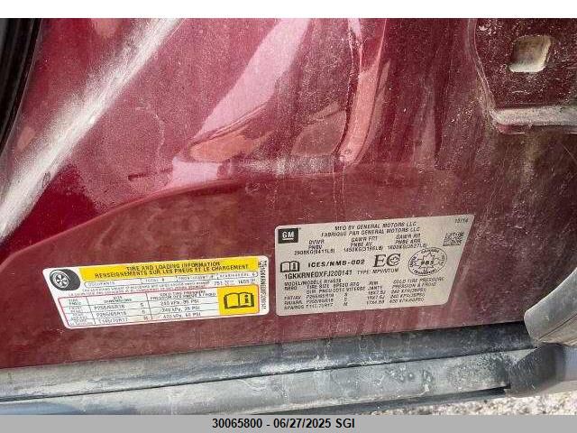 1GKKRNEDXFJ200141 GMC llt