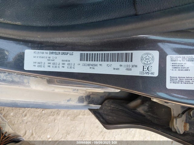 1C3CCCAB5FN625645 Chrysler 2015