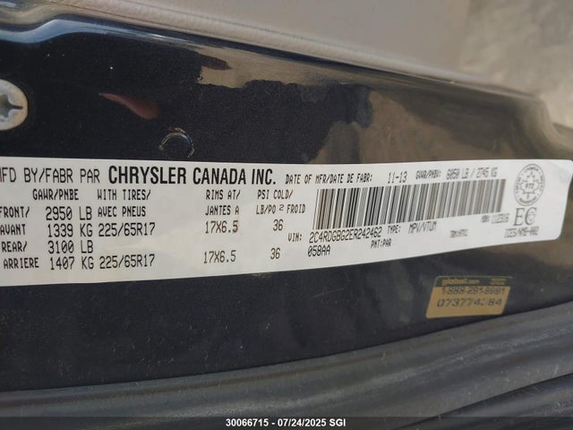 2C4RDGBG2ER242462 Dodge 2014