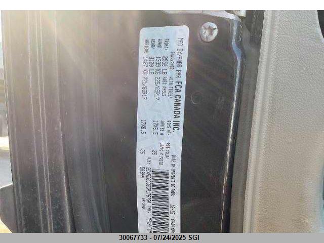 2C4RDGDG6GR176790 Dodge 2016