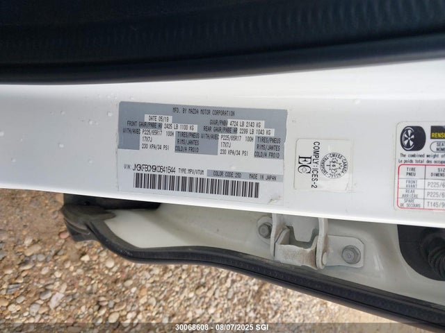 JM3KFBCM9K0641644 Mazda py cylinder deactivation
