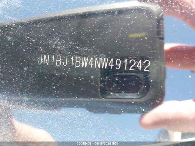 JN1BJ1BW4NW491242 Nissan 2022