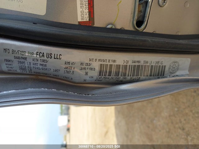 1C4PJMBX4LD613507 Jeep 2020