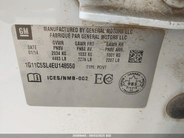 1G11C5SL4EU148550 Chevrolet lkw