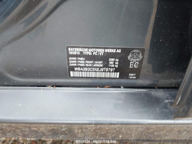 WBA3B3C5XEJ979797 BMW 328I