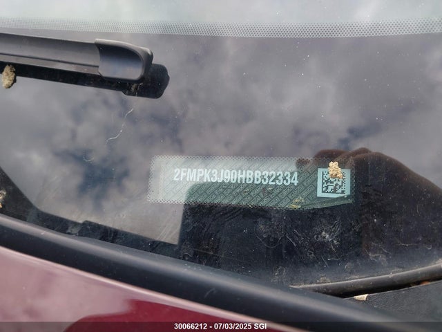 Ford 2.0l gtdi 2017 2FMPK3J90HBB32334 Image 9