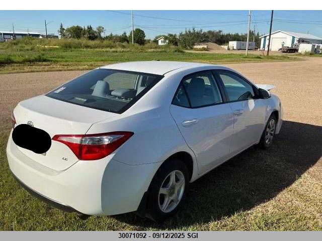 Toyota 2zr-fe 2014 2T1BURHE5EC126868 Image 3