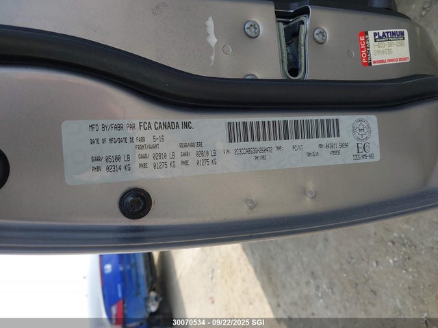 2C3CCABG3GH260472 Chrysler 300