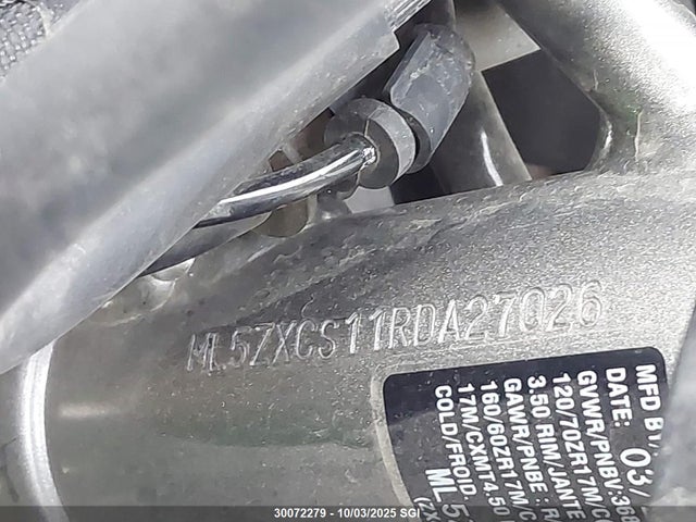 30072279 :رقم المزاد ، ML5ZXCS11RDA27026 vin ، 2024 Kawasaki Ninja مزاد بيع