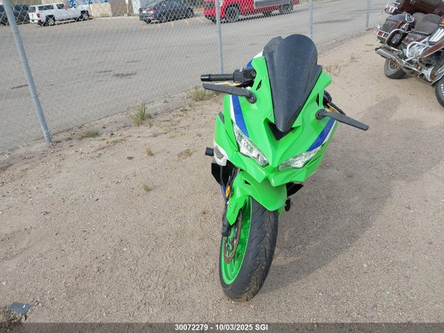 30072279 :رقم المزاد ، ML5ZXCS11RDA27026 vin ، 2024 Kawasaki Ninja مزاد بيع
