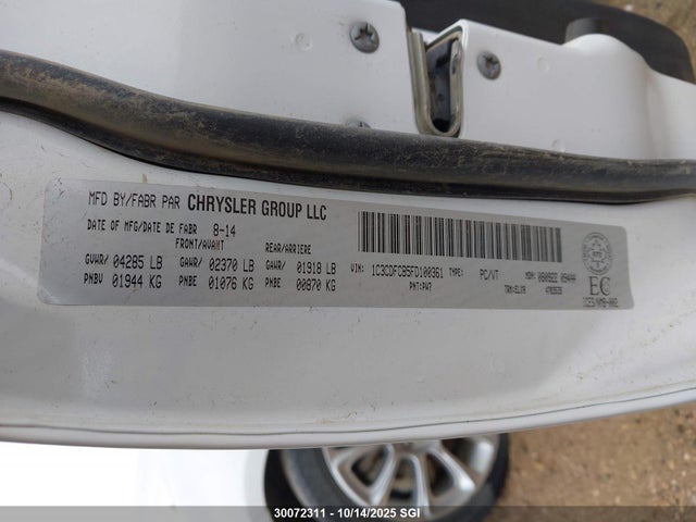 1C3CDFCB5FD100361 Dodge Dart