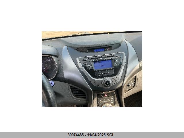 30074485 :رقم المزاد ، 5NPDH4AEXDH189082 vin ، 2013 Hyundai Elantra Gls/limited مزاد بيع