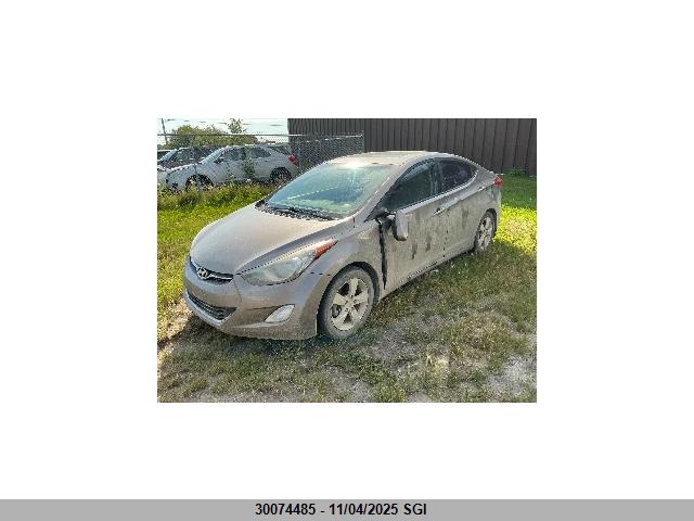 30074485 :رقم المزاد ، 5NPDH4AEXDH189082 vin ، 2013 Hyundai Elantra Gls/limited مزاد بيع