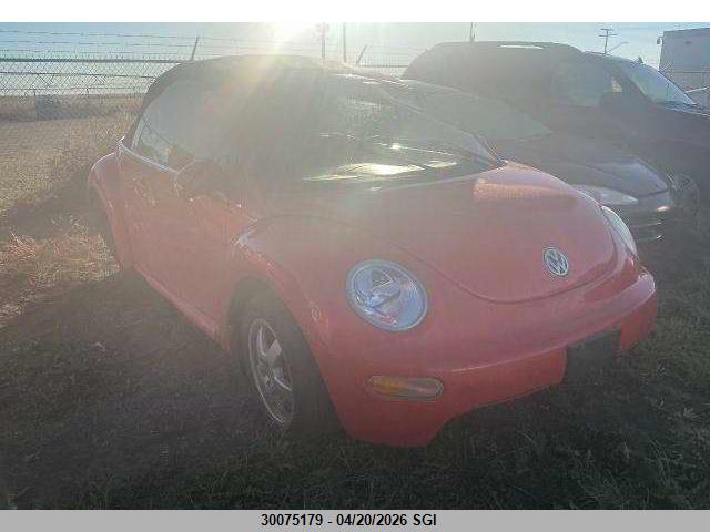 30075179 :رقم المزاد ، 3VWCK21Y23M310060 vin ، 2003 Volkswagen New Beetle Gls مزاد بيع
