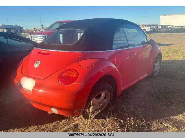 30075179 :رقم المزاد ، 3VWCK21Y23M310060 vin ، 2003 Volkswagen New Beetle Gls مزاد بيع