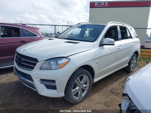 Продажа на аукционе авто 2012 Mercedes-benz Ml 350 Bluetec, vin: 4JGDA2EB3CA052964, номер лота: 30075306