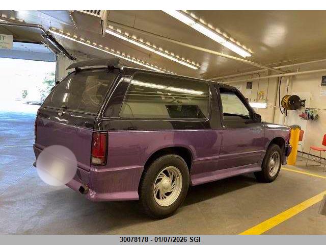 1984 Chevrolet Blazer S10 მანქანა იყიდება აუქციონზე, vin: 1G8CS18B7E0183353, აუქციონის ნომერი: 30078178