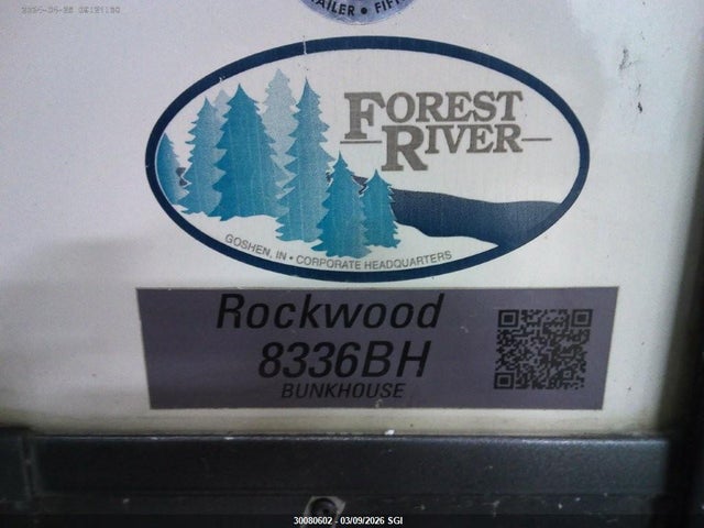 Продажа на аукционе авто 2022 Forest River Inc. Signature Rockwood, vin: 4X4TRLN27N1898087, номер лота: 30080602