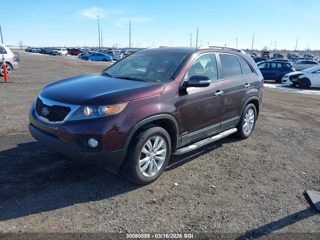 30080898 :رقم المزاد ، 5XYKTDA24BG079144 vin ، 2011 Kia Sorento Lx مزاد بيع