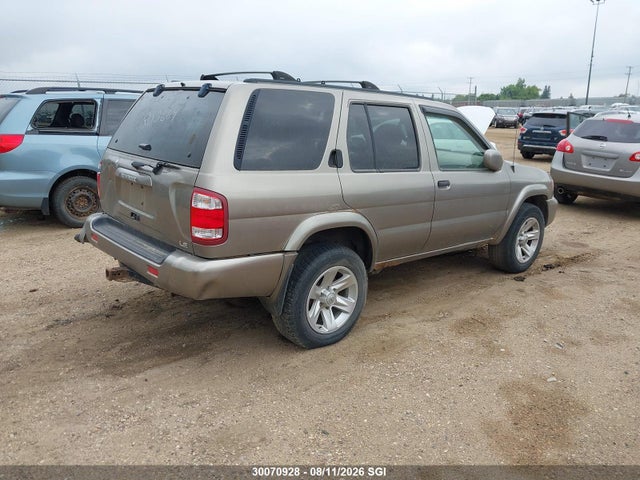 Aukcja sprzedaży 2003 Nissan Pathfinder Le/se, vin: JN8DR09Y13W803664, numer aukcji: 30070928