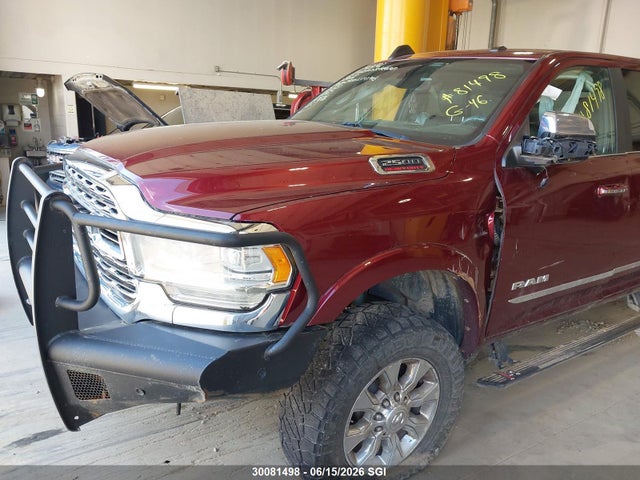 Продаж на аукціоні авто 2019 Ram 2500 Limited, vin: 3C6UR5TL0KG573612, номер лоту: 30081498