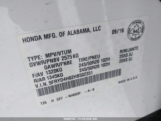 Acura Mdx Technology 2017 5FRYD4H62HB502351 Image 9
