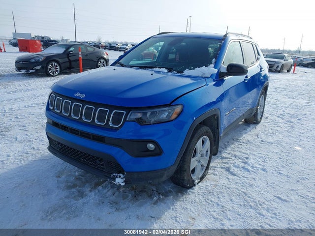 Jeep Compass Latitude 2022 3C4NJDBB4NT167870 Image 2