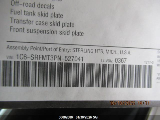 RAM 1500 Big Horn/lone Star 2023 1C6SRFMT3PN527041 Image 7