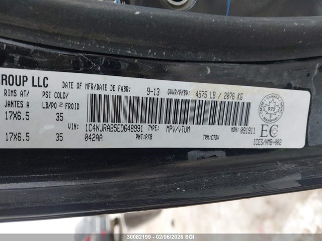 Jeep Patriot 2014 1C4NJRAB5ED648991 Image 9