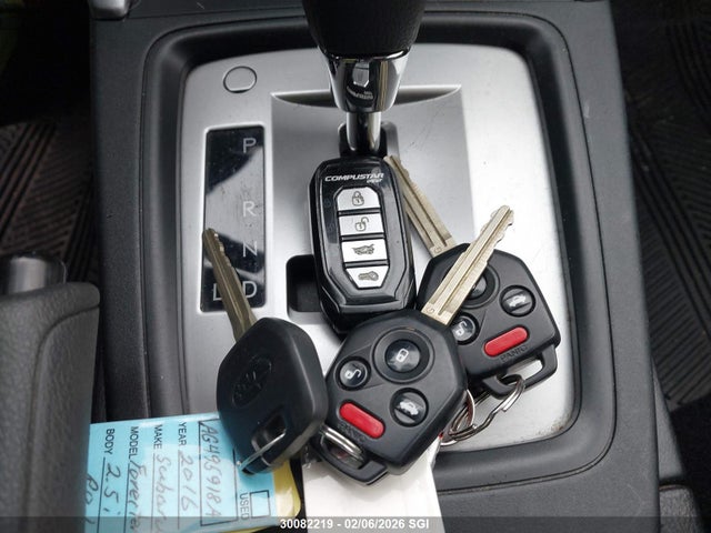 JF2SJCBC0GH539052 Subaru Forester 2.5i
