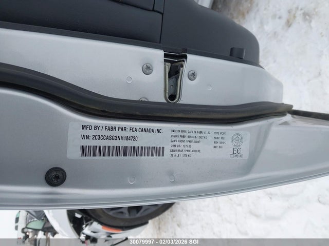 Chrysler 300 Touring L 2022 2C3CCASG3NH184720 Image 9
