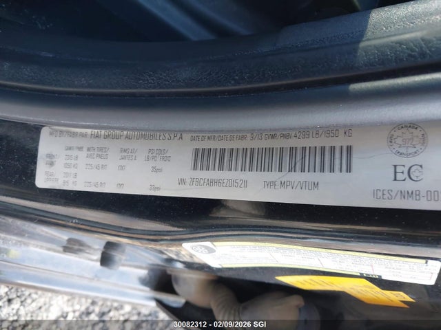 ZFBCFABH6EZ015211 Fiat 500l Easy