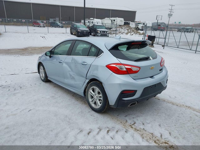 Продажа на аукционе авто 2018 Chevrolet Cruze Lt, vin: 3G1BE6SM9JS584690, номер лота: 30082780