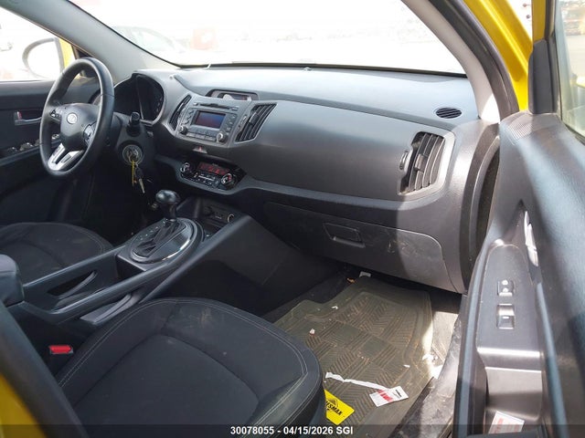 2012 Kia Sportage Ex მანქანა იყიდება აუქციონზე, vin: KNDPCCA23C7216718, აუქციონის ნომერი: 30078055