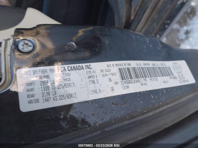 2C4RDGBG6JR348911 Dodge Grand Caravan Se