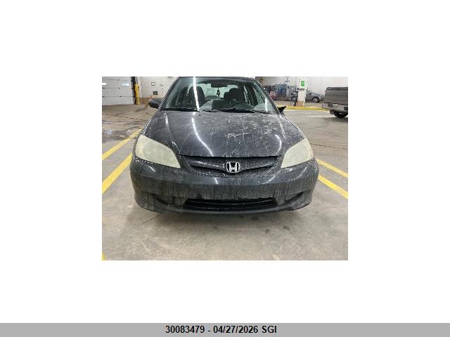 Aukcja sprzedaży 2005 Honda Civic Dx Vp, vin: 2HGES16335H015104, numer aukcji: 30083479