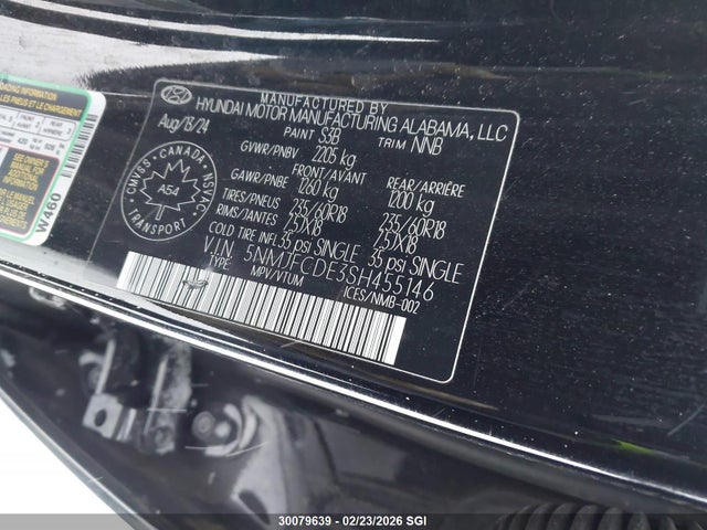 Hyundai Tucson Xrt 2025 5NMJFCDE3SH455146 Image 9